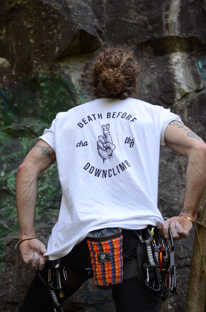 Image of Death Before Downclimb Tee