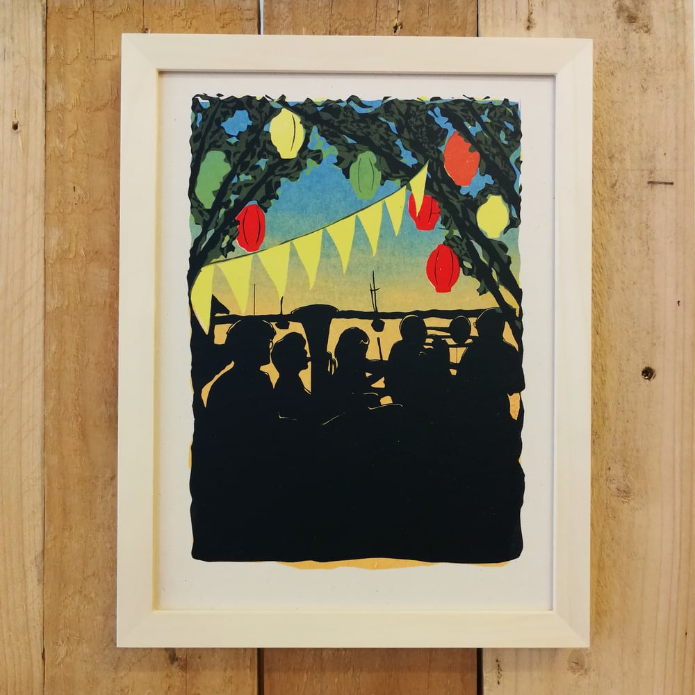KAPELLE AM SEE<br>(art-print)