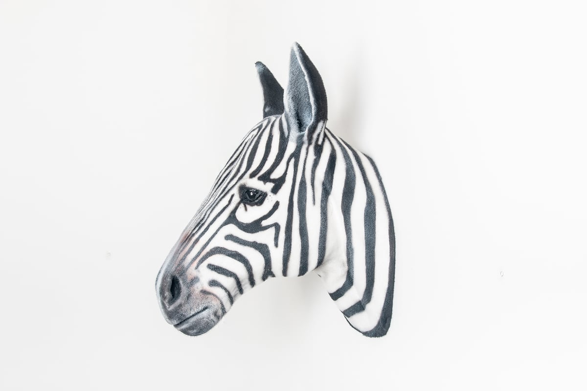 Image of Zebra Sculpture