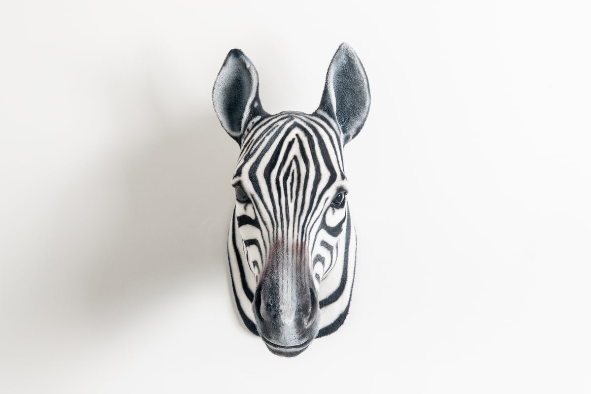 Image of Zebra Sculpture