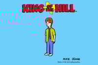 King of the Hill - Dooley Enamel Pin