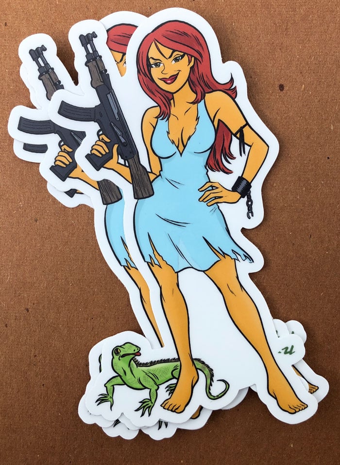 Image of Jungle Queen Sticker