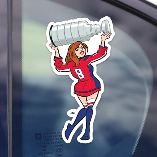 Image of Caps Cup Sticker