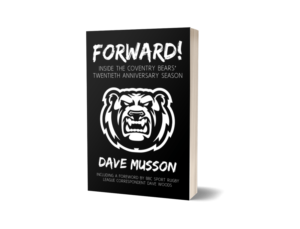 Image of BOOK: Forward! Inside the Coventry Bears' twentieth anniversary season