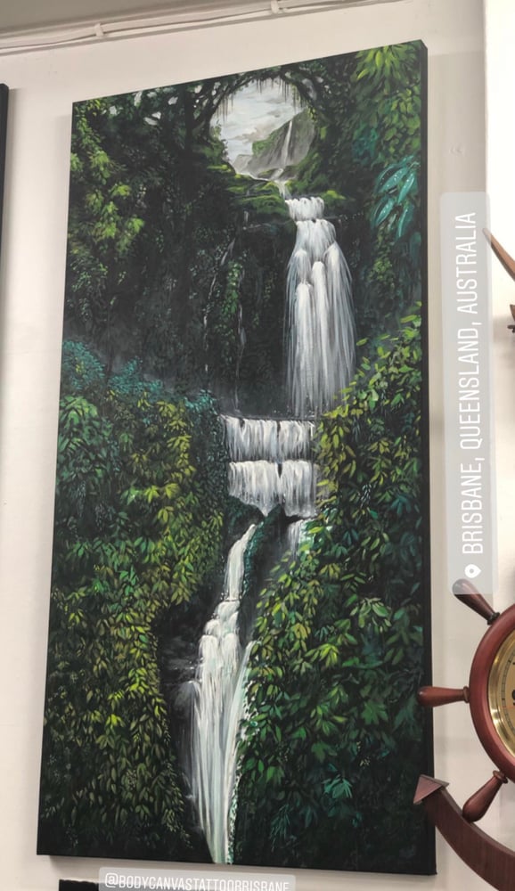 Image of “The Falls” Original 