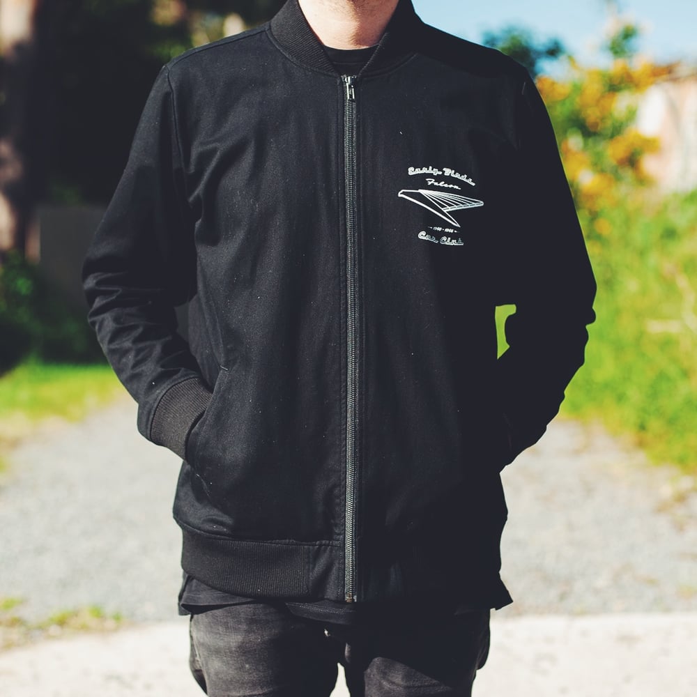 Image of EARLY BIRD CAR CLUB BOMBER JACKET