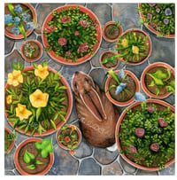 Image 1 of Terra Cotta Full Size Diamond Painting by Hannah Spiegleman