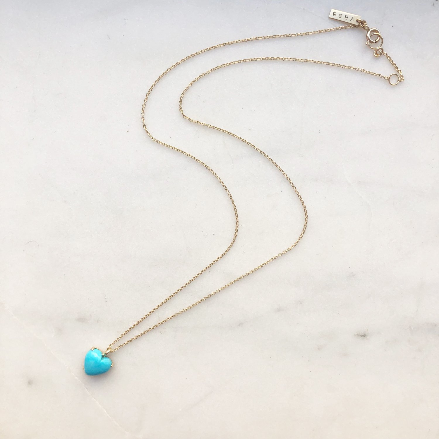 Lika Behar Sleeping Beauty Turquoise Diamond Halo Pendant Necklace |  Skeie's Jewelers