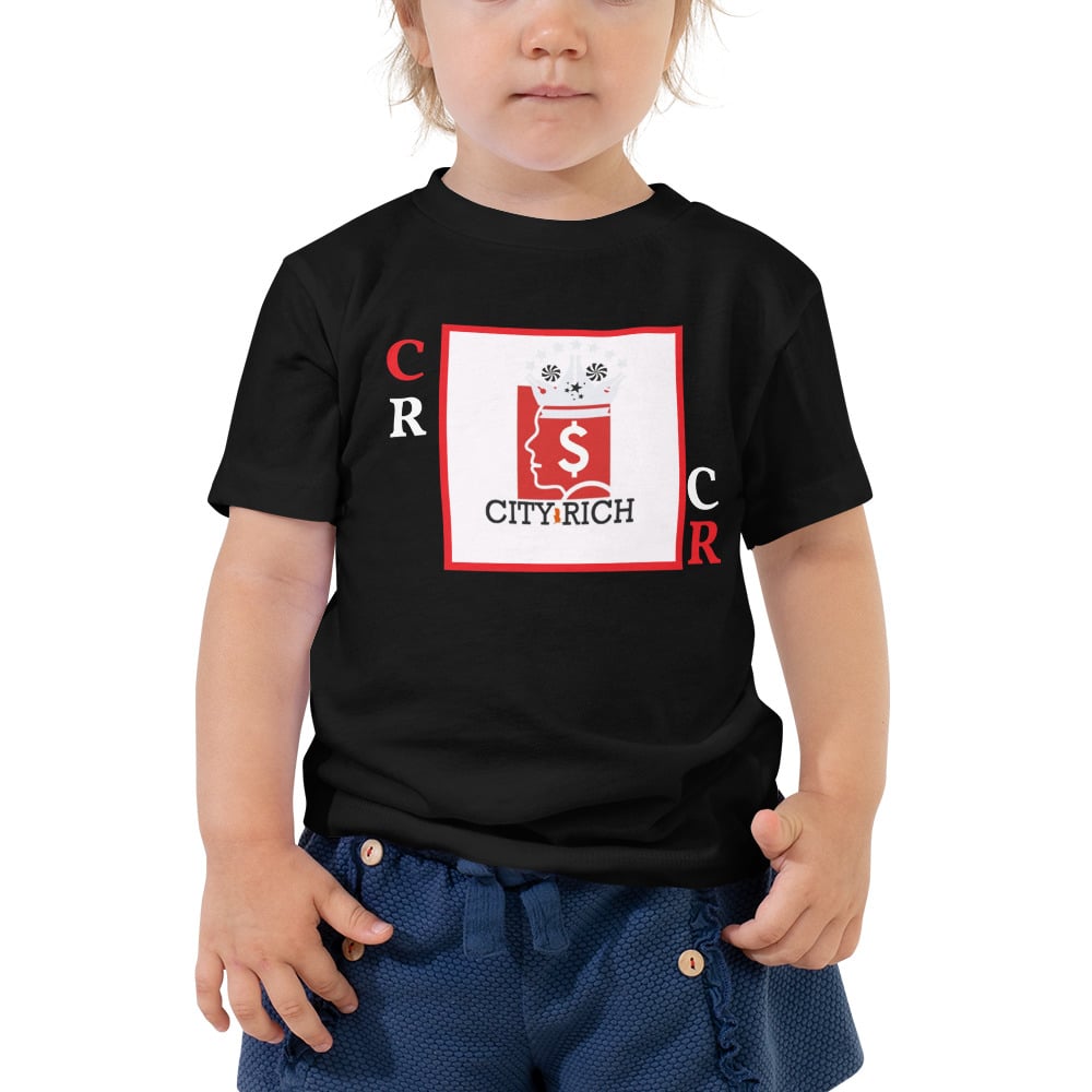 Kids City Rich Initiation T Shirt Black City Rich Apparel