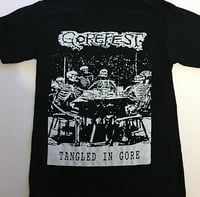 Image 1 of Gorefest " Tangled In Gore " T shirt