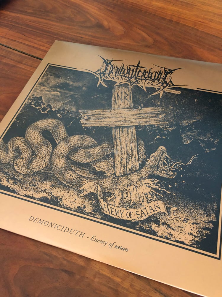 Image of Enemy of satan - Vinyl