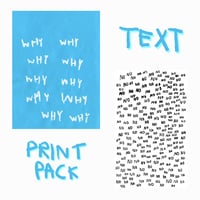 Image 1 of text [print pack]