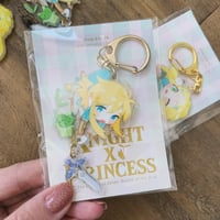 Image 3 of Knight x Princess: Link and Zelda Charms / zelda