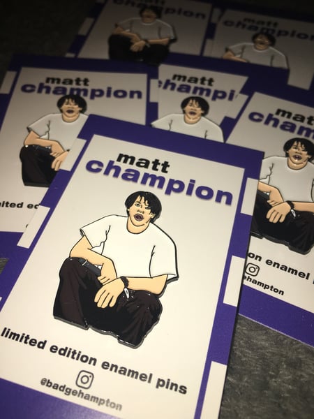 Image of Matt Champion: thebadge