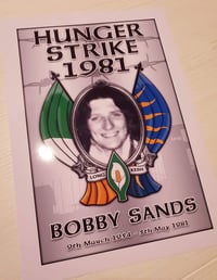 Image 1 of Individual A3 prints of the ten 1981 Hunger Strikers.