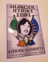 Image 5 of Individual A3 prints of the ten 1981 Hunger Strikers.