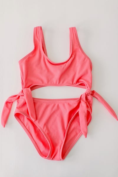 Image of The Summerland Swimsuit - Coral 