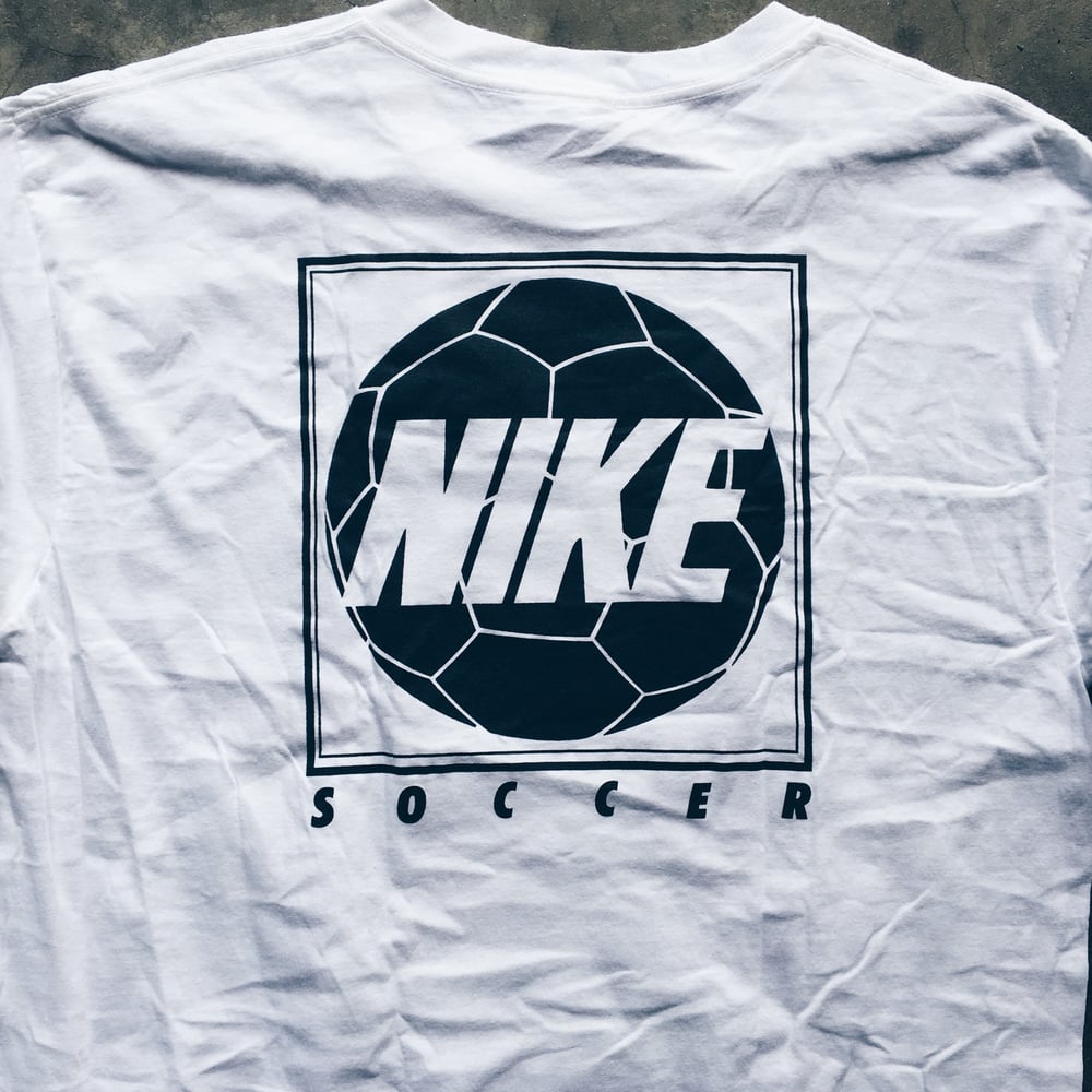 Image of Original Early 90’s Nike Promo Soccer Tee.