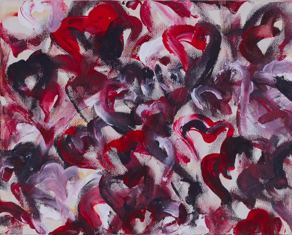 Image of Million hearts (8" × 10")