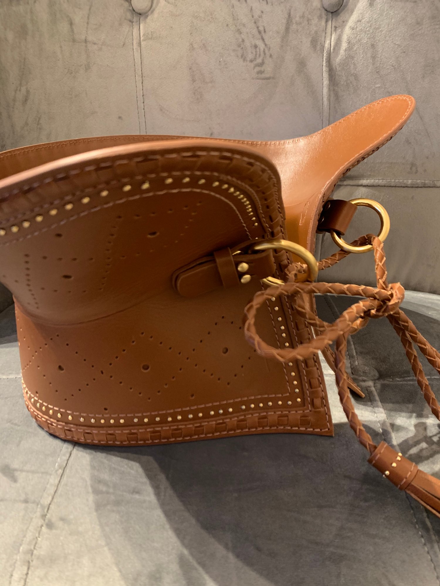 Image of ZIMMERMAN LEATHER BELT