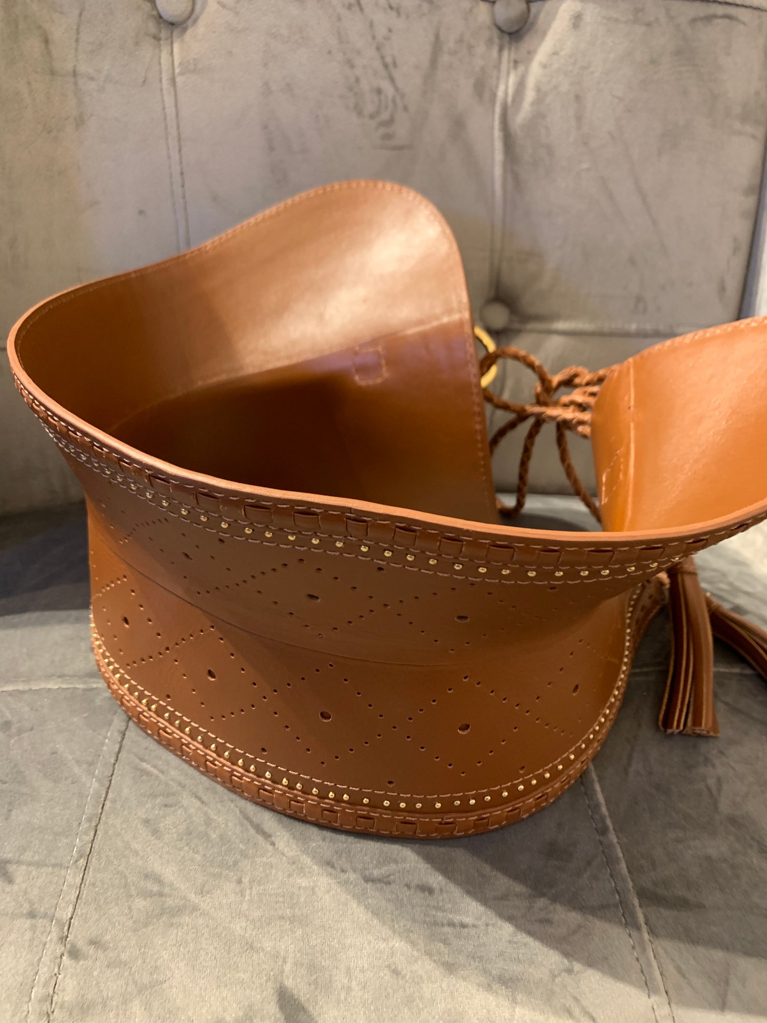 Image of ZIMMERMAN LEATHER BELT