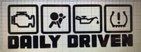 Image 4 of Daily Driven Vinyl Decal