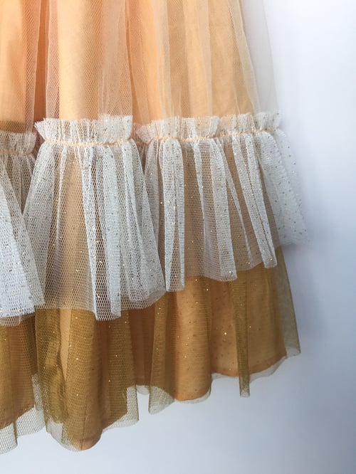 Image of Wonderland Tulle Skirt - Peach Almond Tarte