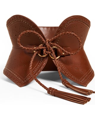 Image of ZIMMERMAN LEATHER BELT