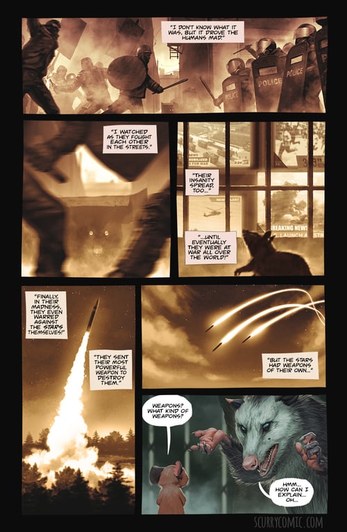 Image of Scurry Book 3: The Shadow's Curse HARDCOVER