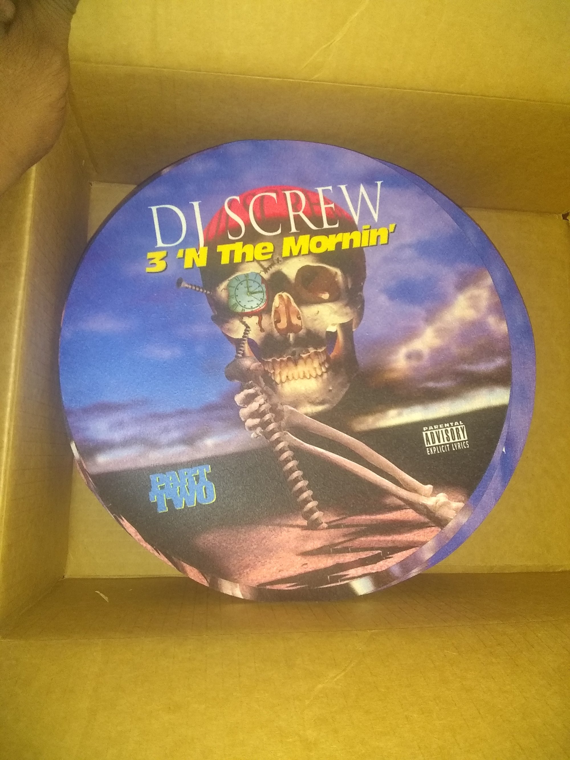 Dj Screw 3 N Morn Slip Mats 2 Pc Set Bigtymerecordz