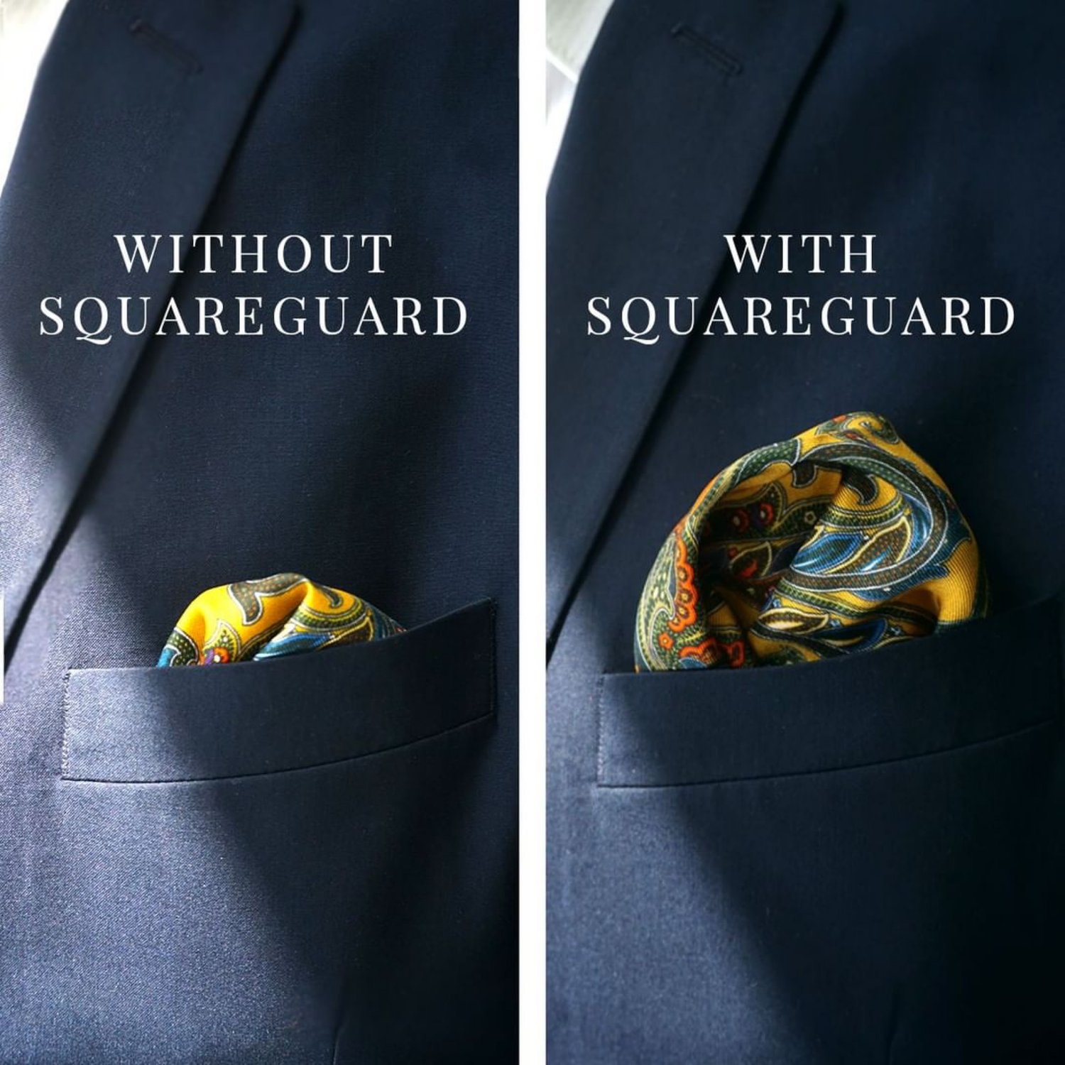TYED BY DEDE — Pocket Square Guard