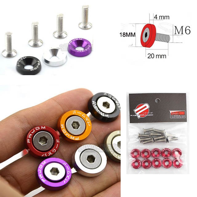Pswrd JDM Fender Washers
