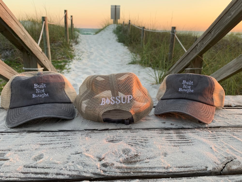 Image of Built Not Bought Pigment Died 90’s Mesh Baseball Caps