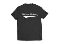 BELIZE - T-SHIRT - BLACK/WHITE (BELIZEAN BARBER LOGO)