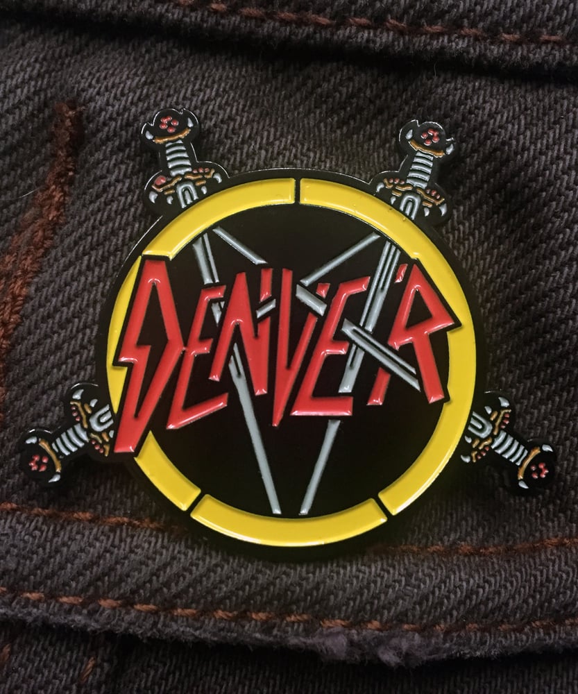 Denver-Slayer Enamel Pin