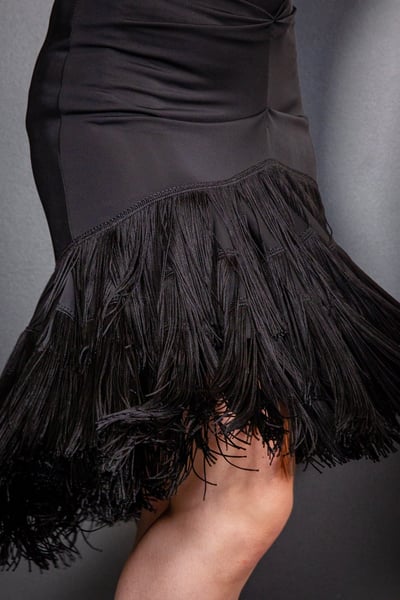 Image of Bell Fringe Skirt (J3184)