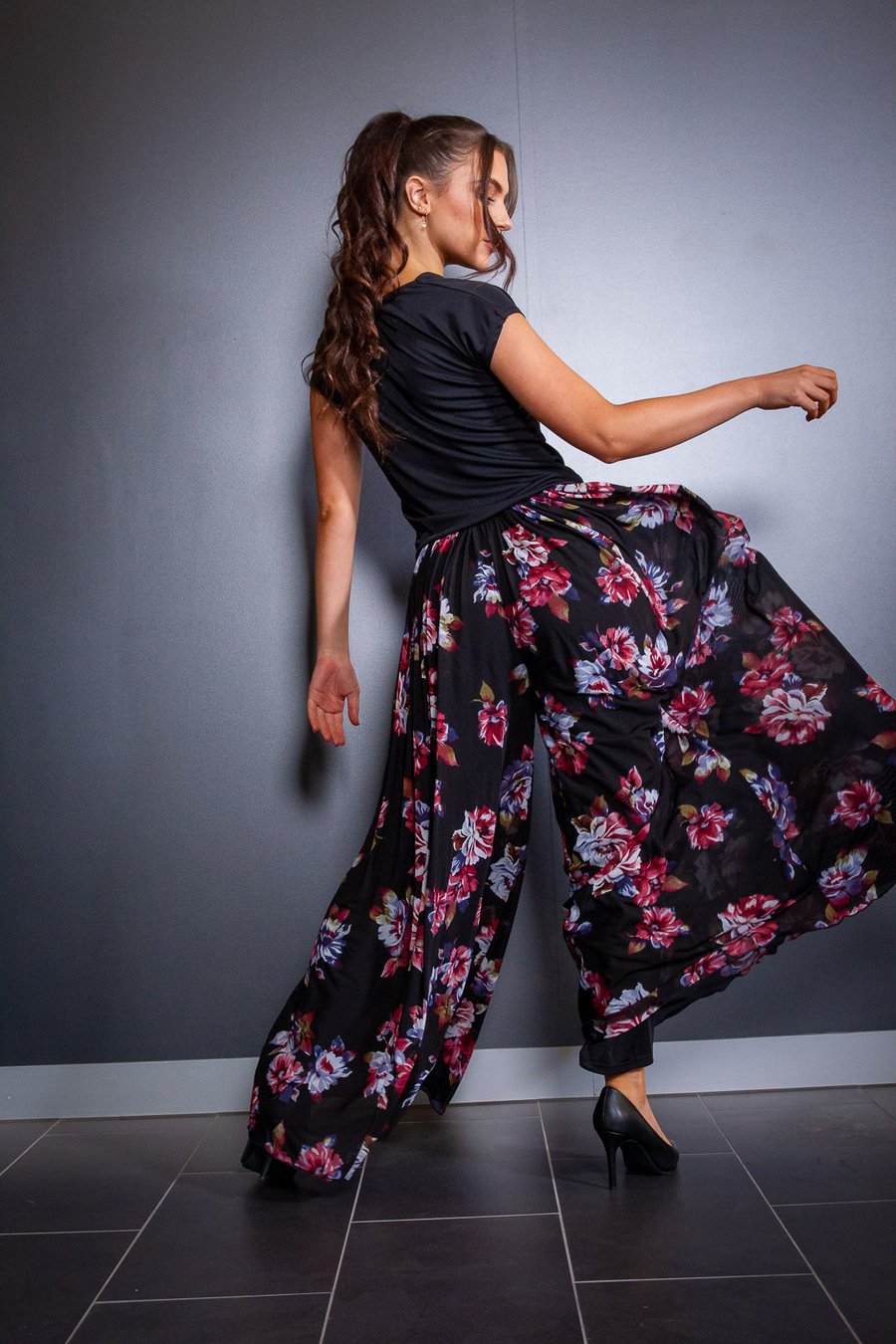 Image of Envy Pants (B7173A) Camellia Dancewear latin ballroom