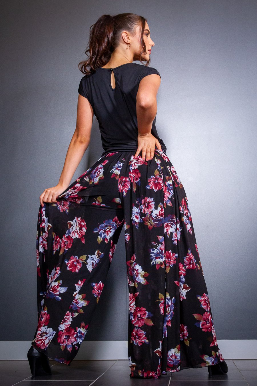 Image of Envy Pants (B7173A) Camellia Dancewear latin ballroom