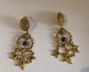 Pendientes Vintage Sirena Blue.