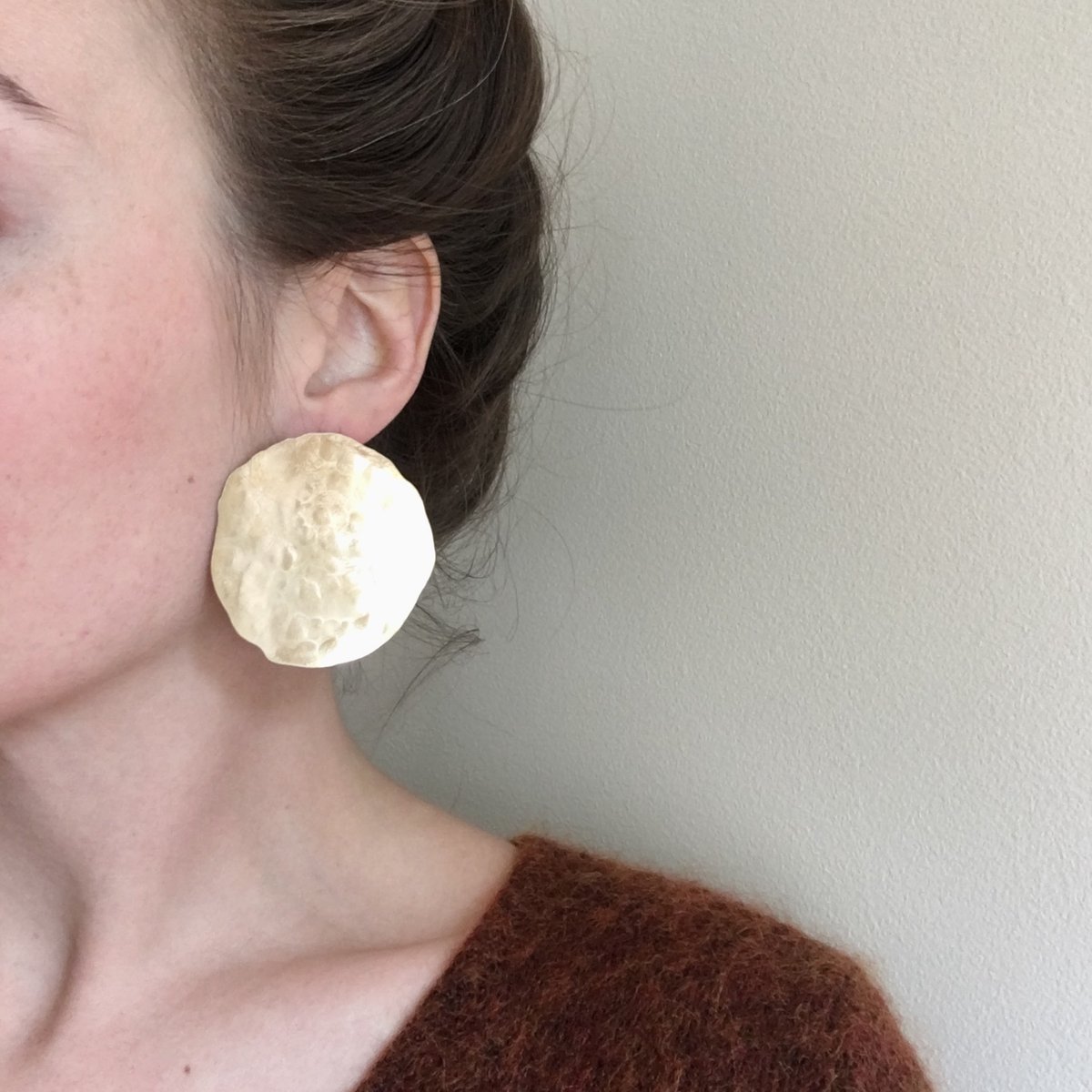 Image of XL luna earring