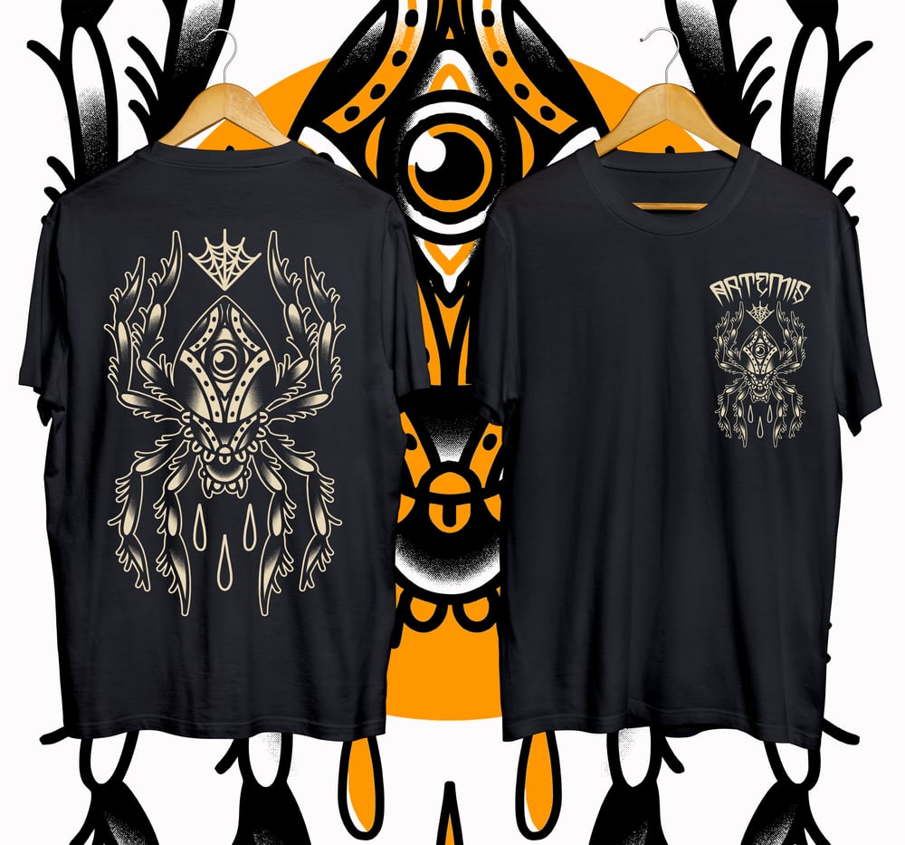 Image of Traditional Spider T-Shirt 