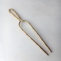 Image 1 of classic stamped hair pin 