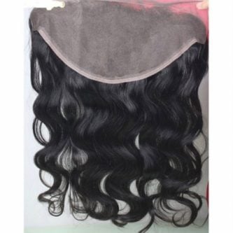 Image of 13×6 premium brazilian lace frontal body wave natural hairline with baby hair