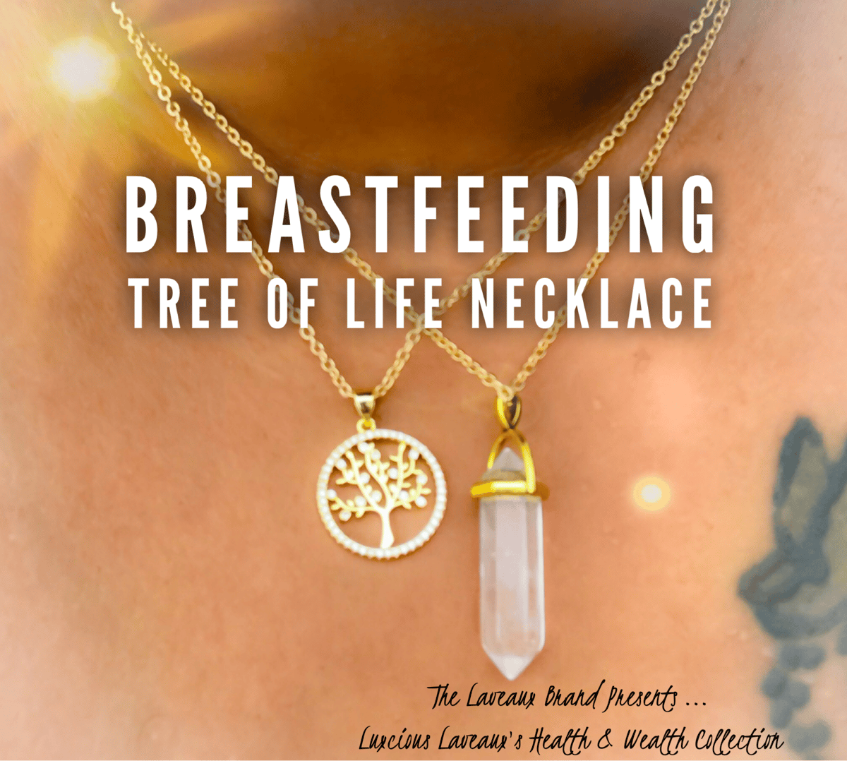 Image of Breast Feeding Tree of Life Necklace