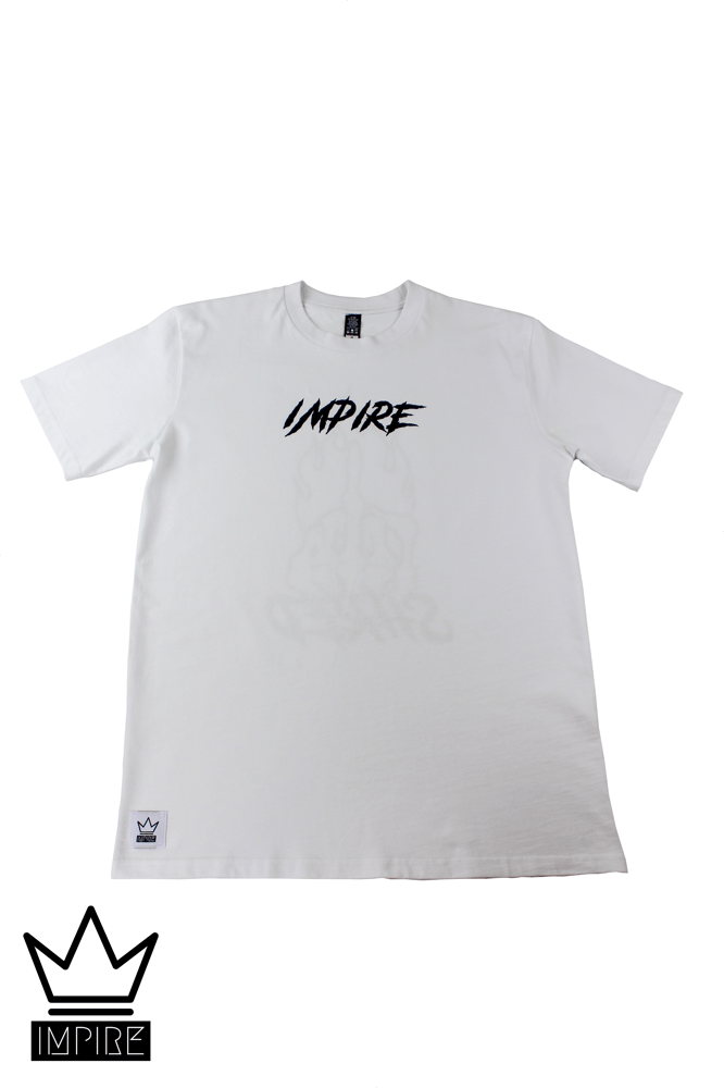 Image of SHRED T-SHIRT (BLACK/WHITE)