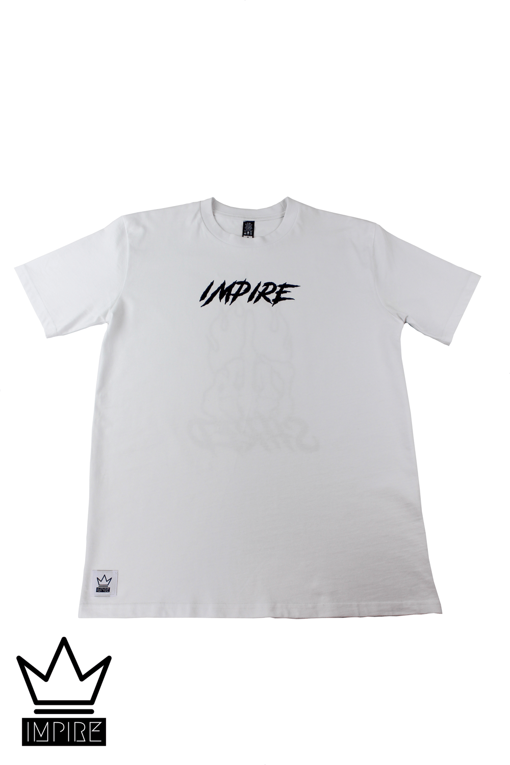 Image of SHRED T-SHIRT (BLACK/WHITE)