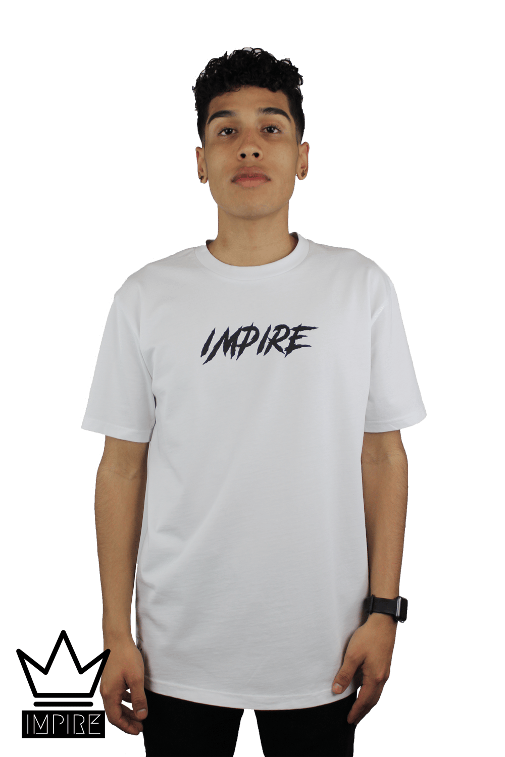 Image of SHRED T-SHIRT (BLACK/WHITE)