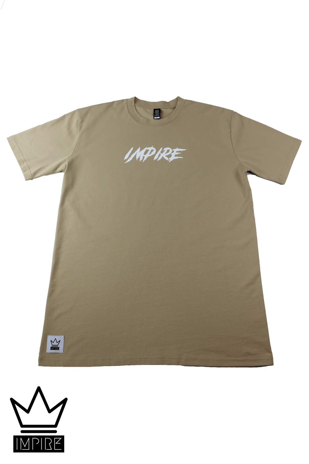 Image of SHRED T-SHIRT (WHITE/TAN)