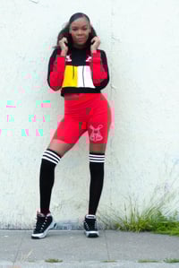 Image 1 of MAB FACE Ladies Biker Shorts