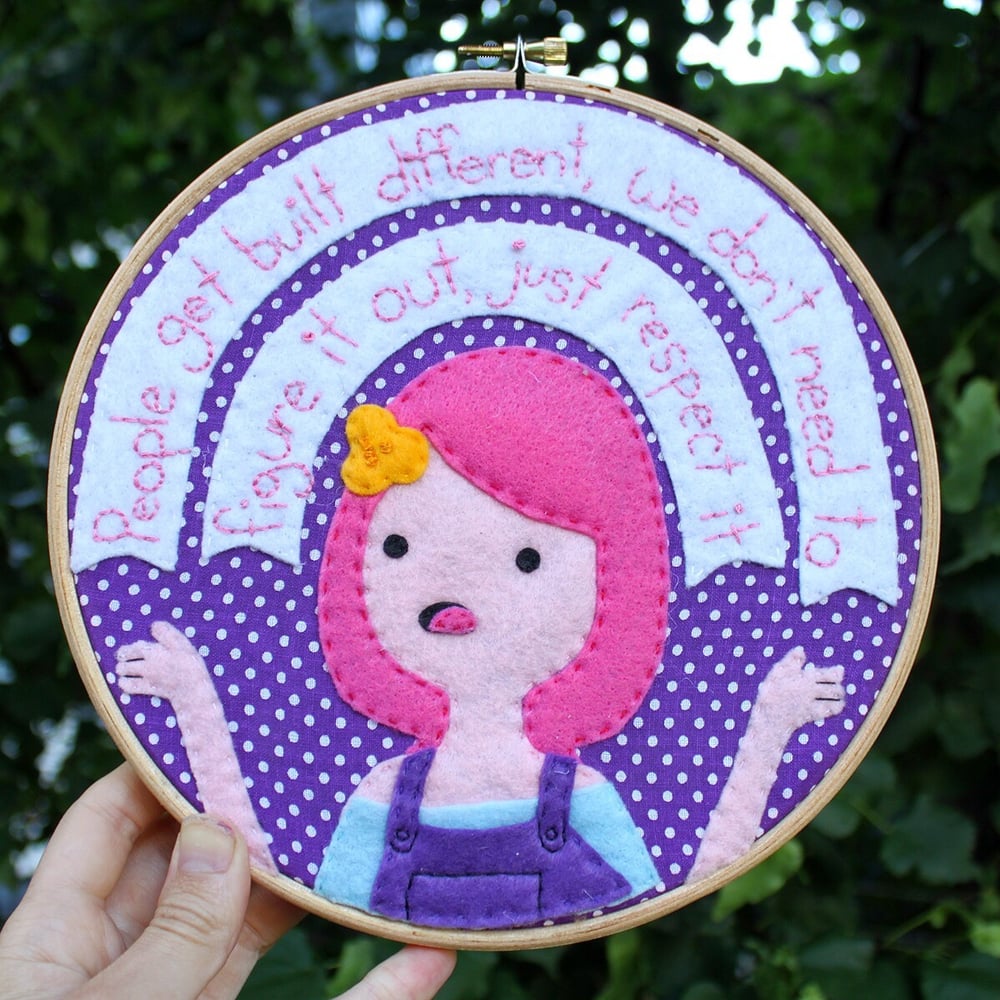 Princess Bubblegum Hoops